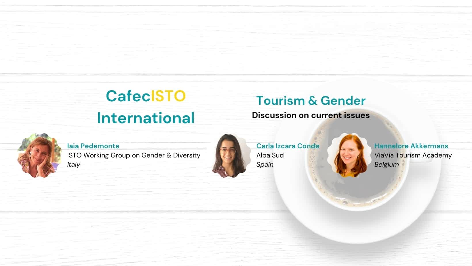 CafecISTO Internacional: Turismo y Género